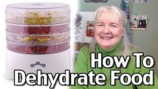 How To Dehydrate Food in A Food Dehydrator [upl. by Aneekal770]