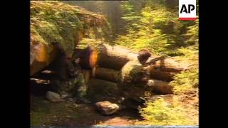 Bosnia  Serbs Fight For Strategic Position [upl. by Sharpe]