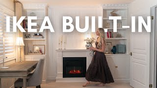 IKEA Billy Bookcase amp Havsta Cabinets Bedroom Transformation ✨ DIY Vlog [upl. by Asseniv]