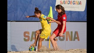 Switzerland vs Ukraine Womens Euro Beach Soccer League Superfinal Alghero 2024  BEST GOALS🏆🔥 [upl. by Anytsirhc]