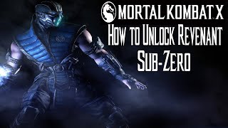 Kombat Tips  How to unlock Revenant SubZero in Mortal Kombat X [upl. by Shiroma]