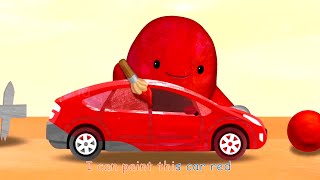 Red Colors6  Colors Song  BlackDiamond Nursery Rhymes amp Kids Songs  Colors  Learn the Colors [upl. by Gallard]