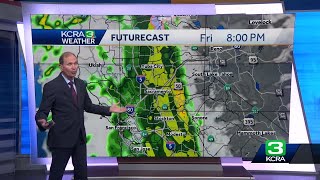 Rain Coming To Northern California [upl. by Eelarac]