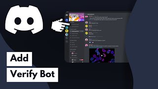 How To Add Verify Bot In Discord 2024 [upl. by Bechler]