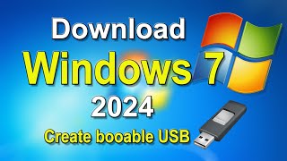 How to Download Windows 7 ISO in 2024  Create Windows 7 ISO USB [upl. by Anividul]