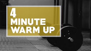 4 Minute Total Body Warm Up [upl. by Zumwalt]