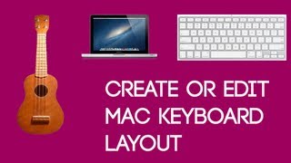 Mac Tutorials 16  Create Or Edit The Keyboard Layout Of Mac [upl. by Acsehcnarf650]