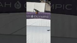 Back triple cork 1440  advanced snowboarding 🌪️🌪️🌪️ triple doaflip airbag utah snowboard [upl. by Llevel]