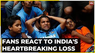 Extremely Upset Fans Share Their Disappointment As India Suffer 6wicket Defeat In WC Final [upl. by Lizned]