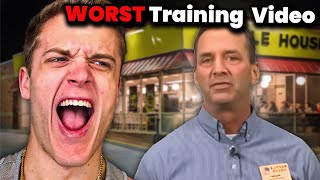 Waffle Houses Insane Training Video [upl. by Nomrej995]