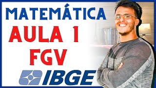 Concurso IBGE 2022  Matemática para recenseador Números Inteiros FGV  Censo demográfico 20202022 [upl. by Nimra]