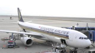 20111127 シンガポール航空 671便  Singapore Airlines 671 [upl. by Huxley]