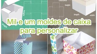 Mil e uma caixas Grátis para personalizados [upl. by Aphrodite223]