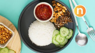 Nasi Lemak  椰浆饭  Steamed Coconut Milk Rice Nyonya Cooking [upl. by Ahcilef]