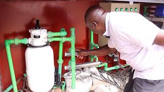 sewage Recycle reuse Biodigesters in Kenya [upl. by Sucramel]