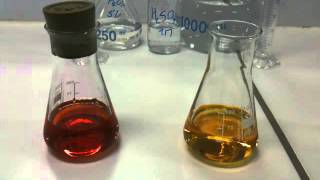 Oxydation des ions iodures par leau oxygénée H2O25V [upl. by Essa]