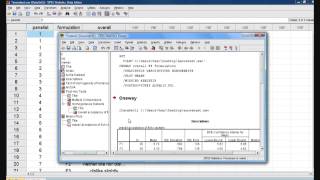 A GUIDE TO ANALYZE SENSORY EVALUATION TEST DATA USING SPSS SOFTW [upl. by Rozalie]