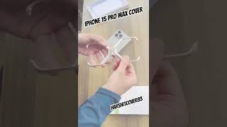 iPhone 15 pro max cover shortsytshorts shortsfeed relatable smartphone youtubeshorts [upl. by Winonah]