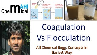 Coagulation vs FlocculationChemicalMahi [upl. by Octavie424]