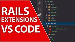 VS Code Extensions for Ruby on Rails That I Use [upl. by Rebmetpes]