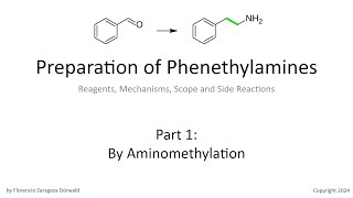 Preparation of Phenethylamines Part 1 By Aminomethylation [upl. by Munro58]