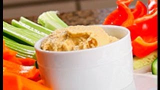 Hummus Recipe with Tahini  Blendtec Recipes [upl. by Pollack]