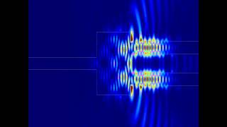 Multimode interference MMI Coupler Simulated in Lumerical MODE Solutions Propagator [upl. by Terrena723]