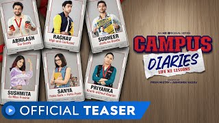 Campus Diaries  Official Teaser  Harsh Beniwal Saloni Gaur and Ritvik Sahore  MX Player [upl. by Naired]