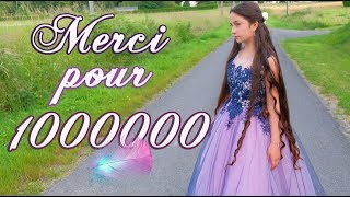 MERCI POUR 1000000  Mademoiselle Sabina [upl. by Monroe]