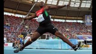 Rio olympics 2016Julius Yego wins silver medal for Javelin throw athletics [upl. by Yllime246]