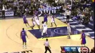 Allen Iverson 27pts vs Memphis Grizzlies 0809 NBA Remembering Martin Luther King AI on Obama [upl. by Atsillac]