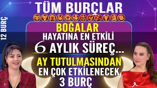 MİNE ÖLMEZDEN 12 BURÇ YORUMU AY TUTULMASINDAN EN ÇOK 3 BURÇ ETKİLENECEK BOĞALAR 6 AYLIK SÜREÇTE [upl. by Elbam]