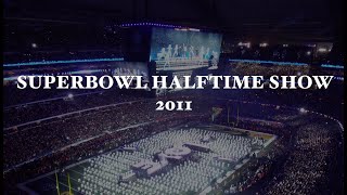 🏈Fergie BEP Usher 🏈  Super Bowl Halftime Show HD4K 2011 [upl. by Cissej]