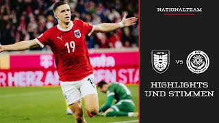 Highlights amp Stimmen  Österreich  Kasachstan  40  Nationalteam  Nations League  10102024 [upl. by Cyrillus]