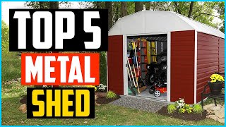 Top 5 Best Metal Shed for Backyard Gardening Reviews [upl. by Aura]