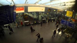 GoPro Tiltshift Timelapse  Manchester Piccadilly [upl. by Rinaldo]