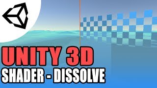 Shader  Dissolve Effect  TutorialC [upl. by Aerdnahc668]