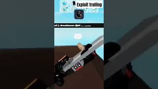 Exploit trolling Brookhaven roblox brookhaven exploiting [upl. by Yeltnerb]