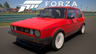 BOOST FÜR DEN GOLF 1 GTI  VINTAGE CUP 22  FORZA MOTORSPORT forza forzamotorsport german [upl. by Kravits921]