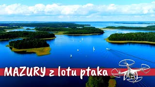 Piękne MAZURY z lotu ptaka  Polska z drona [upl. by Erinn961]