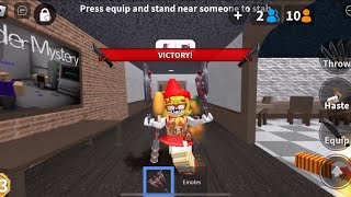 Mm2 All Win Montage  Mobile Gameplay emospng [upl. by Lekcim]