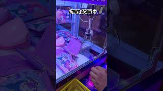 Are these rigged rigging rigged purse hellokitty mymelody clawmachine arcade like fyp [upl. by Ylrehs]