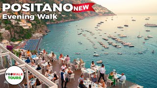 Positano Italy Evening Walk  Amalfi Coast  4K60fps with Captions  Prowalk Tours [upl. by Armando]