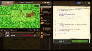 CodeCombat  Return to Thornbush Farm  JavaScript [upl. by Zelikow]