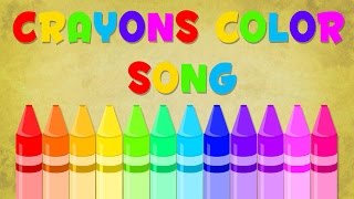 Crayons song  Color Song  Baby Videos [upl. by Grekin344]