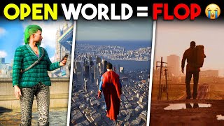 10 BIG OPENWORLD 😱 Games That FLOPPED 😥 [upl. by Enelaj]