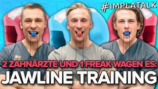 JAWLINE TRAINING  Der große 6 Wochen TEST  VorherNachher  Fazit  Gefahren [upl. by Stranger]