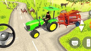 Tractor game download free  tractor games for free online  tractor games to download race car sim [upl. by Haneen767]