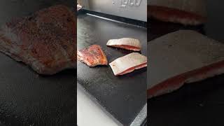 Sockeye Salmon cooked on a Flat Top [upl. by Kynan]