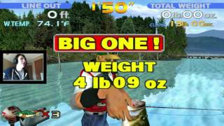 SEGA Bass Fishing Playthrough [upl. by Ivers]